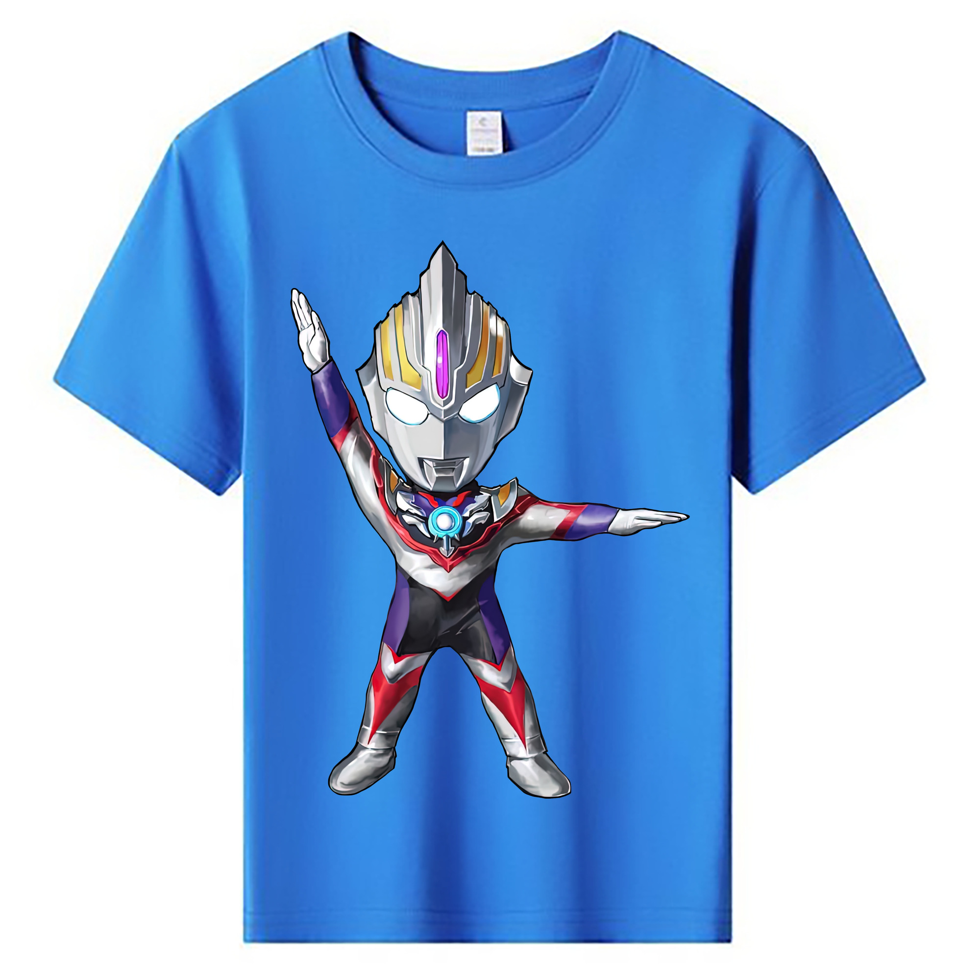 （画像用） ウルトラマン Ultraman 綿100％キッズTシャツ（フロントプリント）